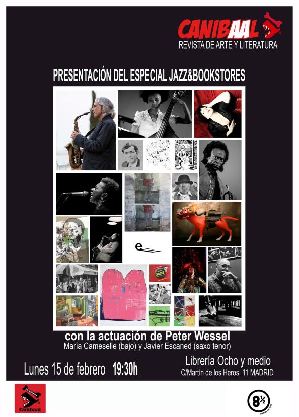 Cartel 8 Canibaal y medio